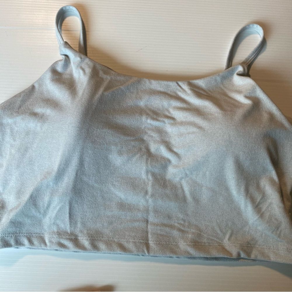 Rue 21 True Scoop Neck seamless Bra Bralette tan padded comfort Large
